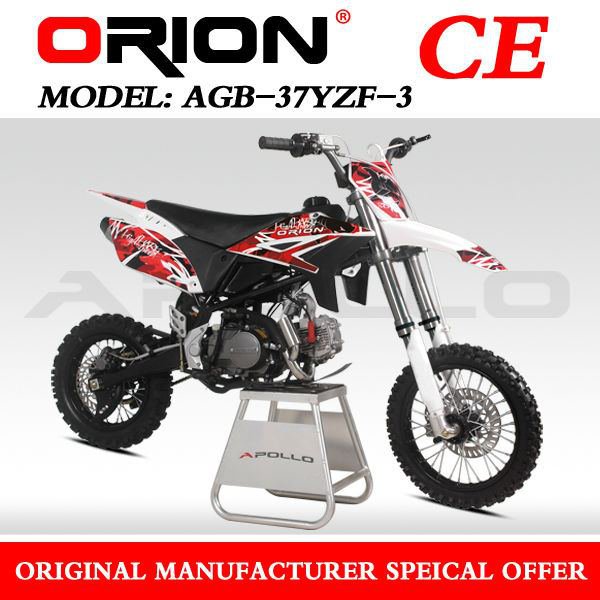 Dirt Bike CRF3 APOLLO ORION 125cc 17/14 Rouge